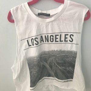 (rare) brandy melville muscle tee